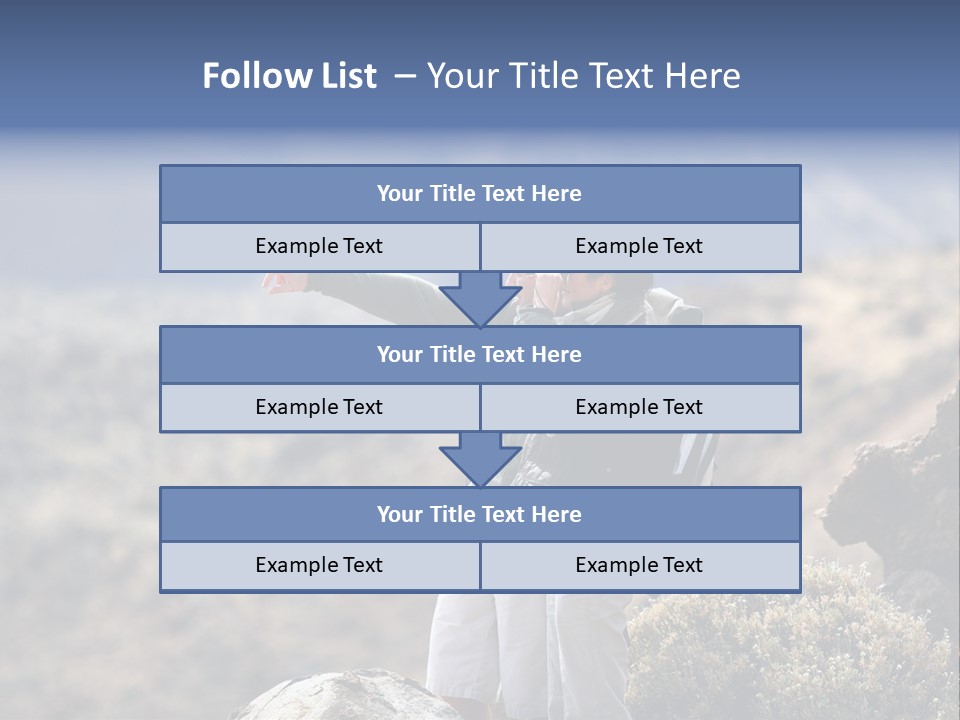 Leisure Recreation Caucasian PowerPoint Template