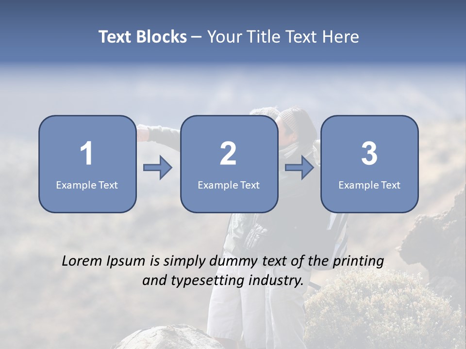 Leisure Recreation Caucasian PowerPoint Template