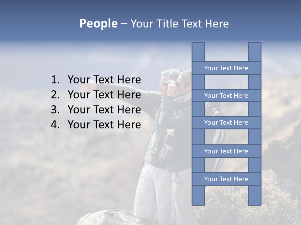 Leisure Recreation Caucasian PowerPoint Template