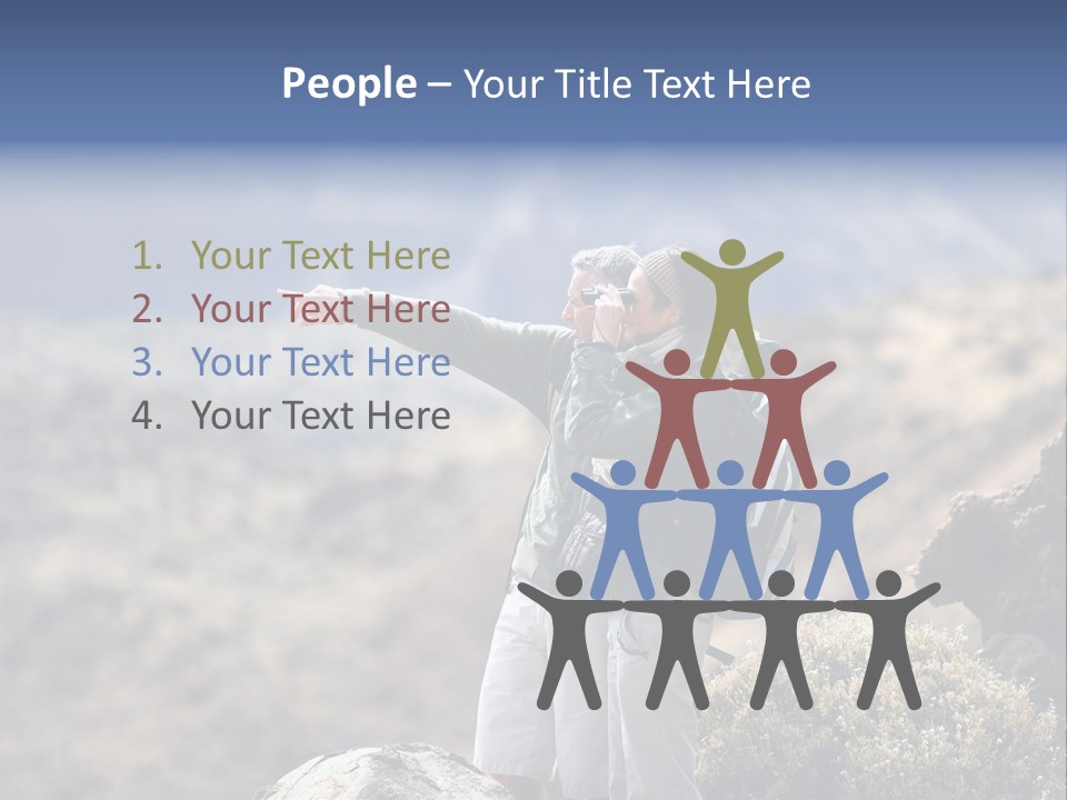 Leisure Recreation Caucasian PowerPoint Template