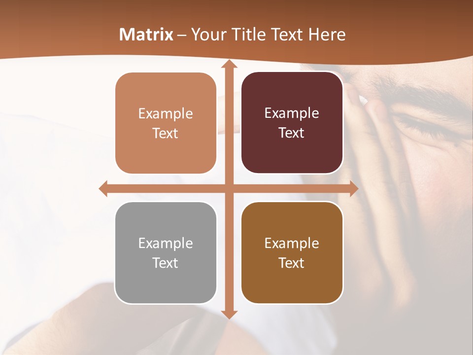 Allergens Sore Person PowerPoint Template