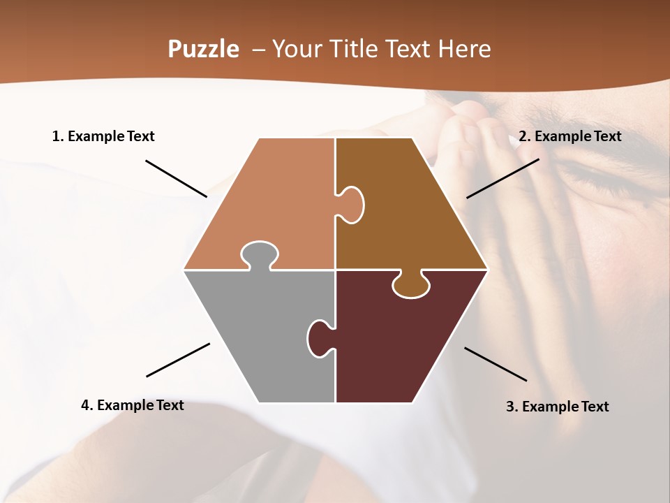 Allergens Sore Person PowerPoint Template