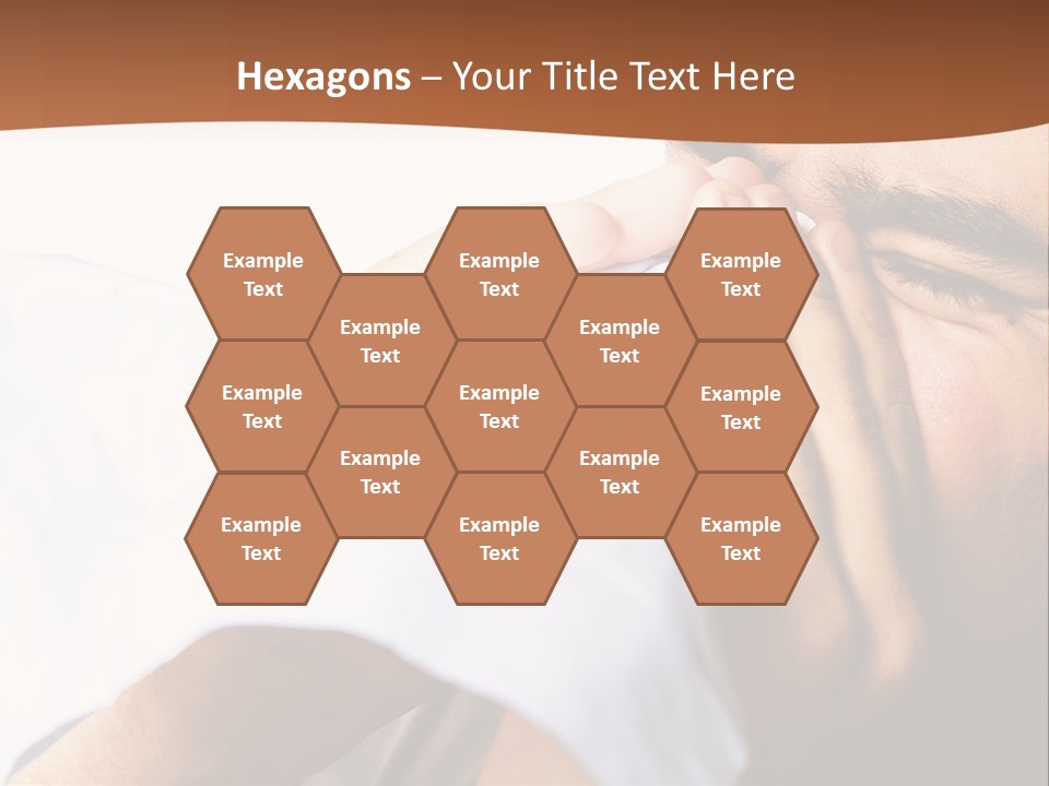 Allergens Sore Person PowerPoint Template