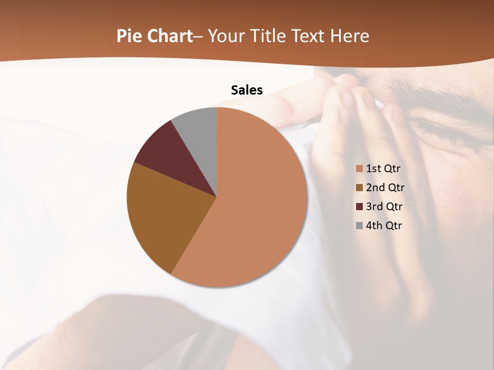 Allergens Sore Person PowerPoint Template