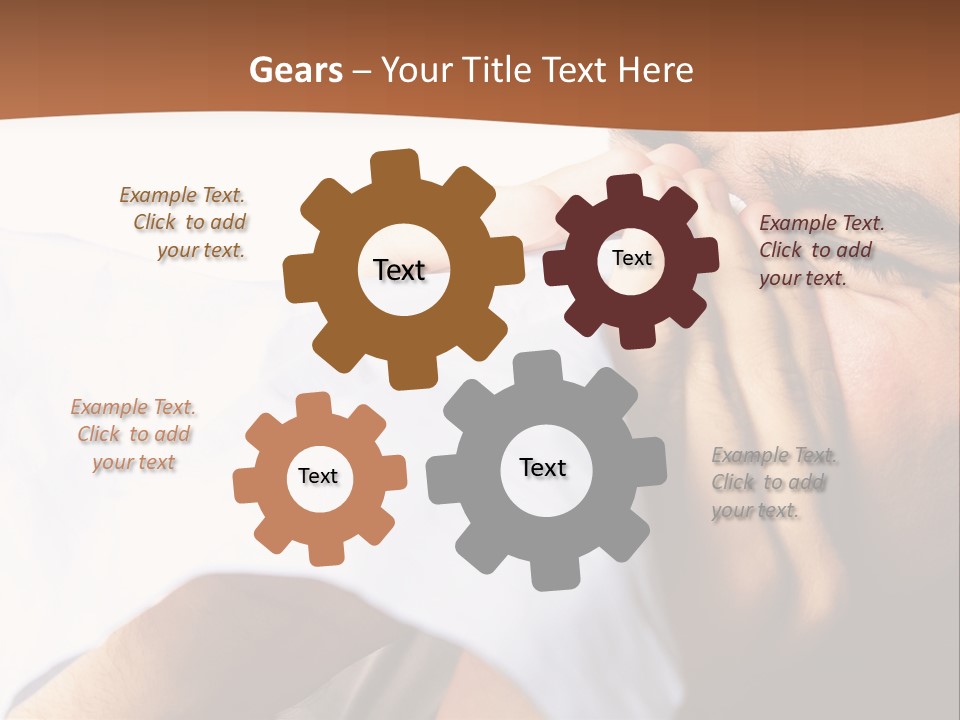 Allergens Sore Person PowerPoint Template