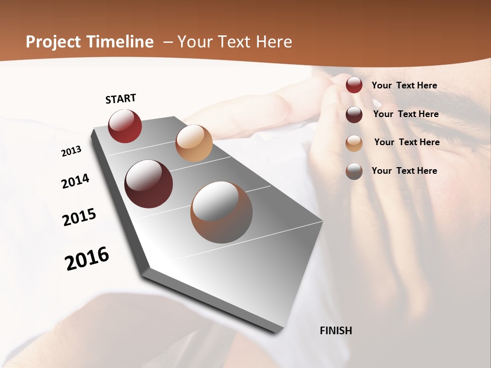 Allergens Sore Person PowerPoint Template