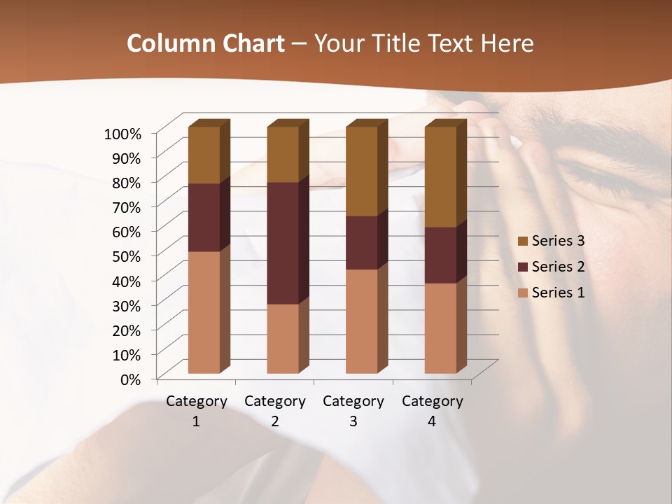 Allergens Sore Person PowerPoint Template