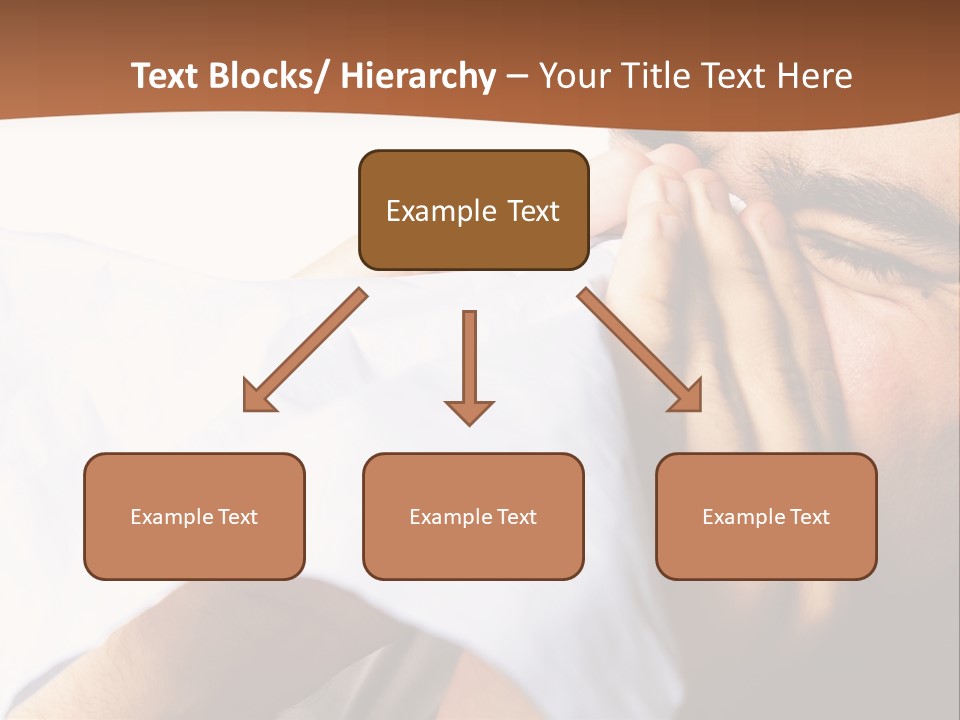 Allergens Sore Person PowerPoint Template