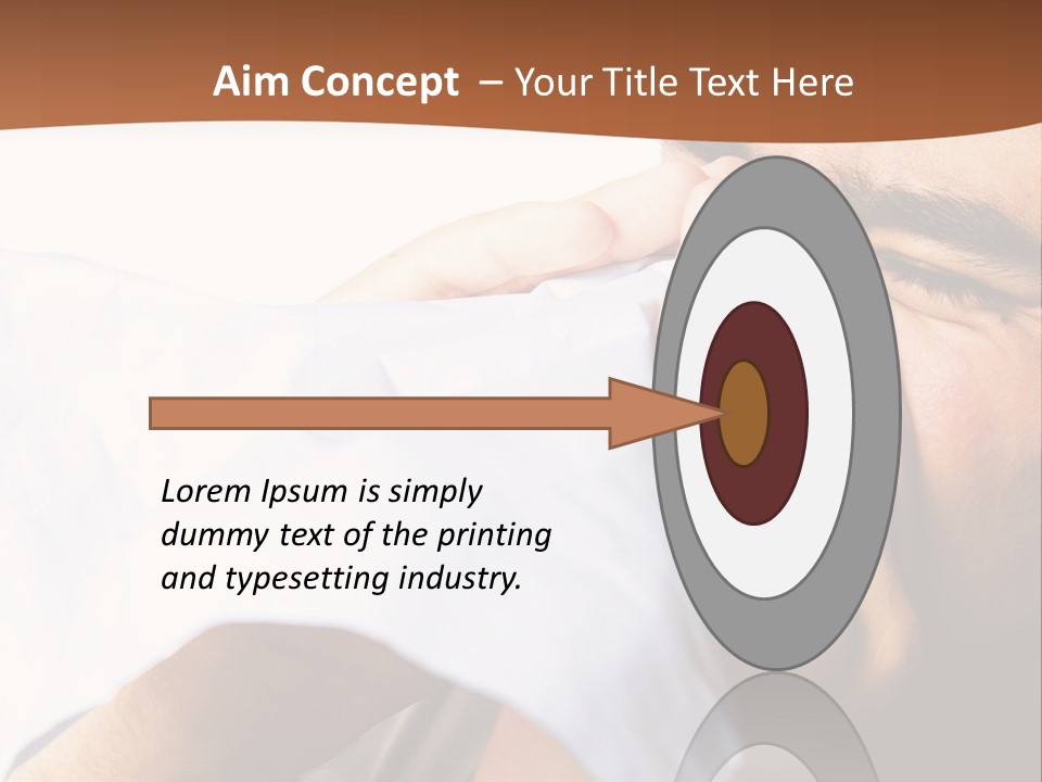 Allergens Sore Person PowerPoint Template