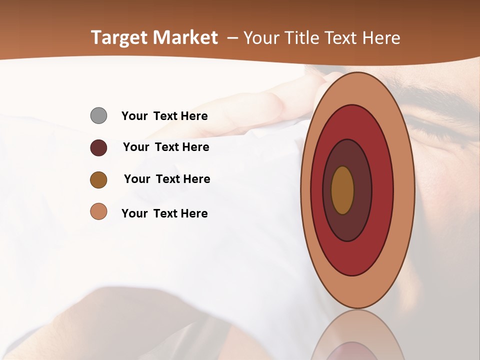 Allergens Sore Person PowerPoint Template