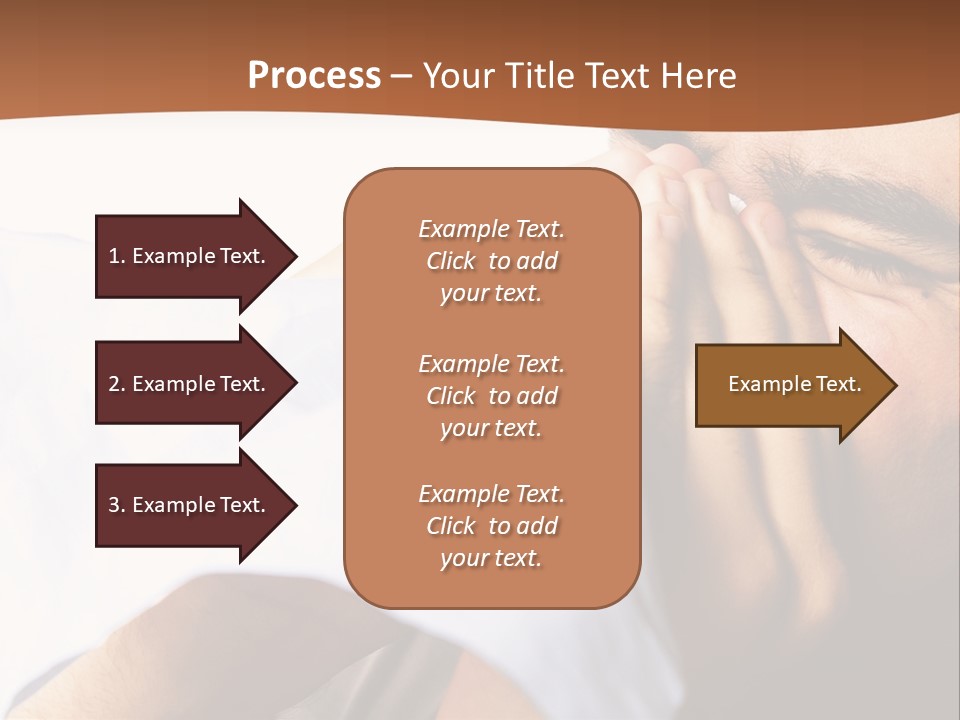 Allergens Sore Person PowerPoint Template