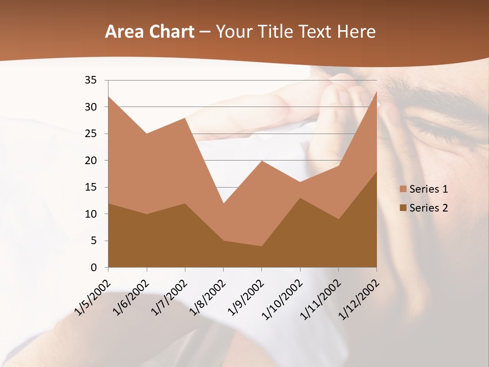 Allergens Sore Person PowerPoint Template