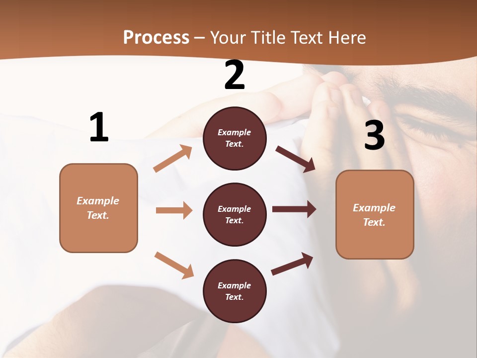 Allergens Sore Person PowerPoint Template