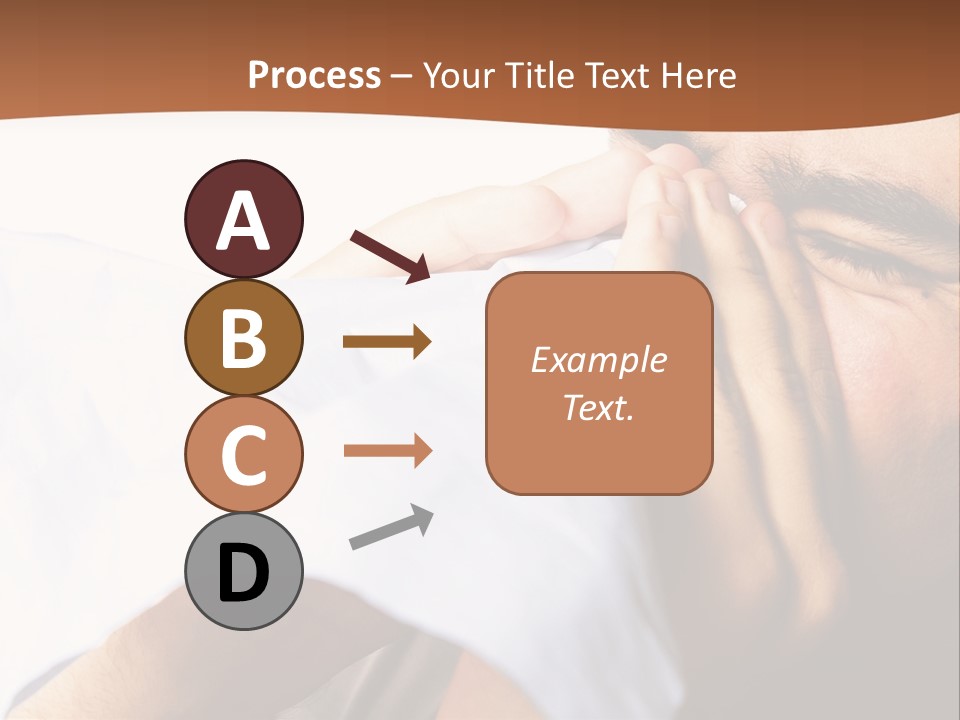 Allergens Sore Person PowerPoint Template