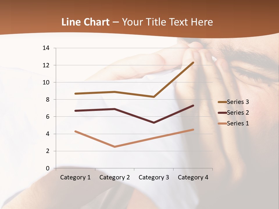 Allergens Sore Person PowerPoint Template