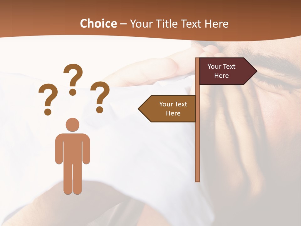 Allergens Sore Person PowerPoint Template