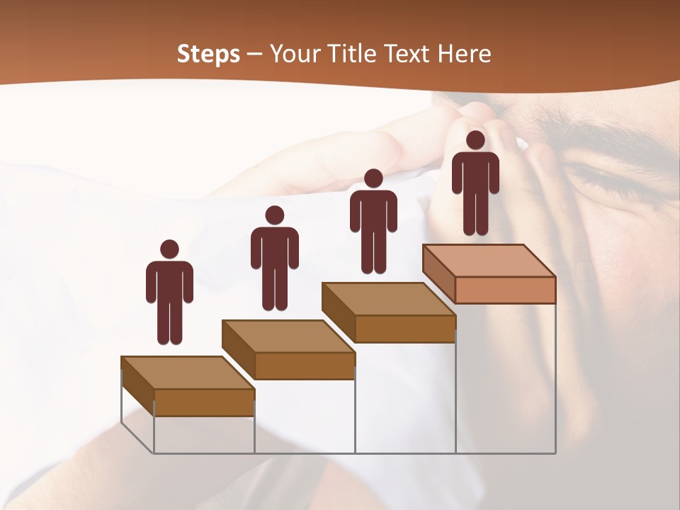 Allergens Sore Person PowerPoint Template