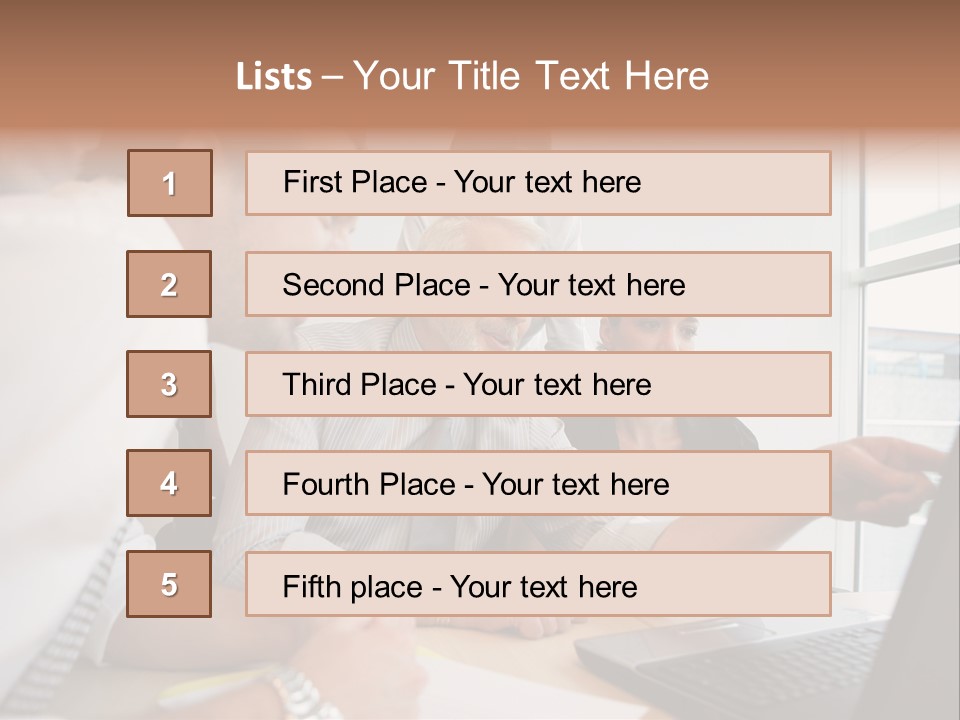 Business Suit Appointment PowerPoint Template