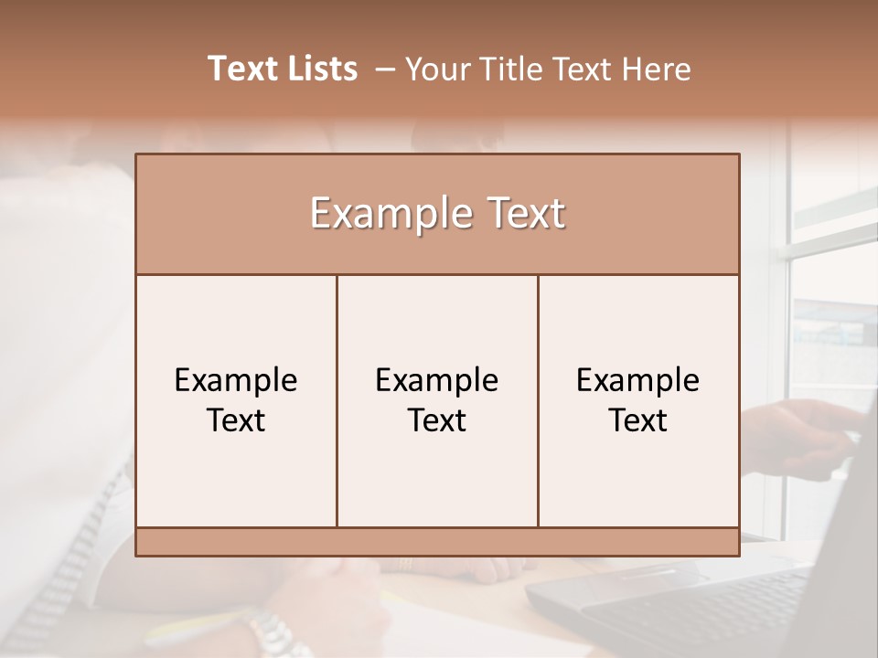 Business Suit Appointment PowerPoint Template