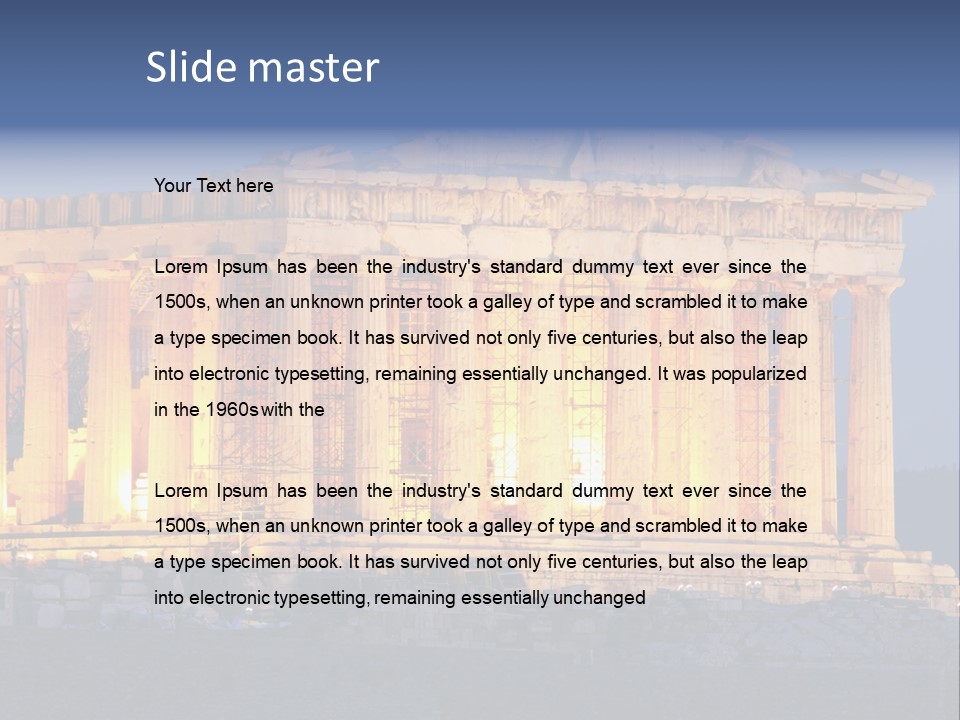 The Partheny Of The Partheny Of The Partheny Of The PowerPoint Template