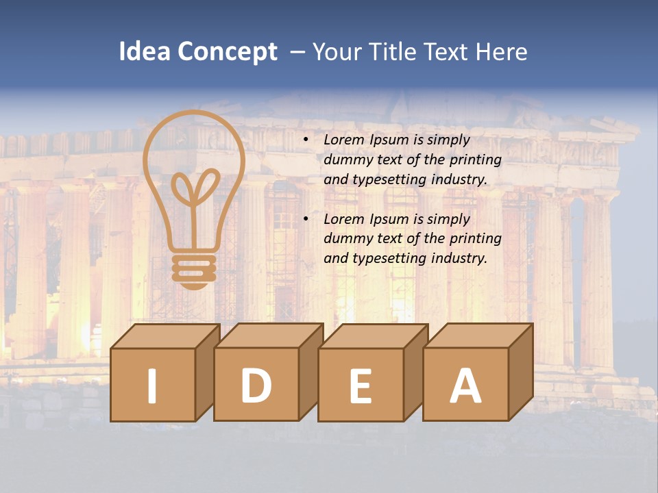 The Partheny Of The Partheny Of The Partheny Of The PowerPoint Template