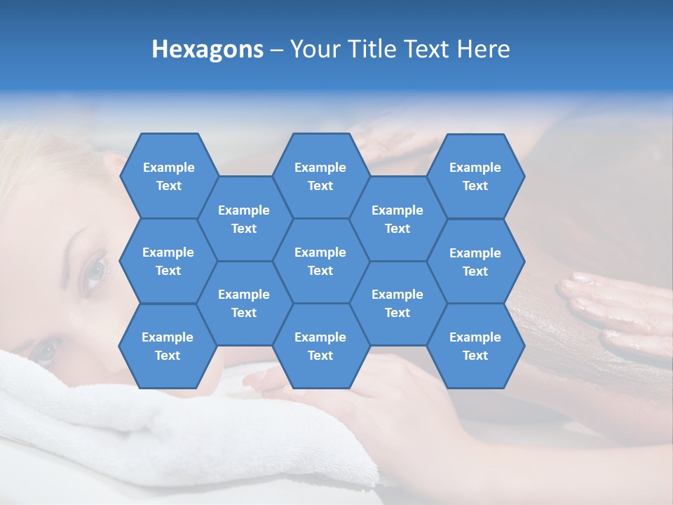 Woman Getting Happy PowerPoint Template