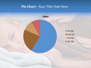 Woman Getting Happy PowerPoint Template