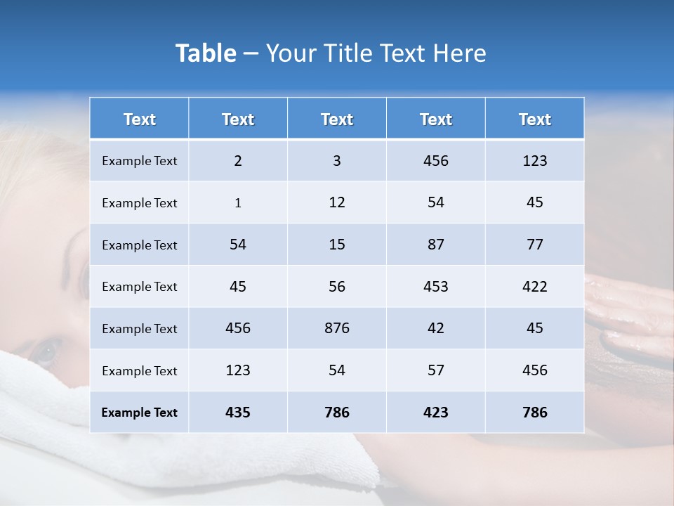 Woman Getting Happy PowerPoint Template