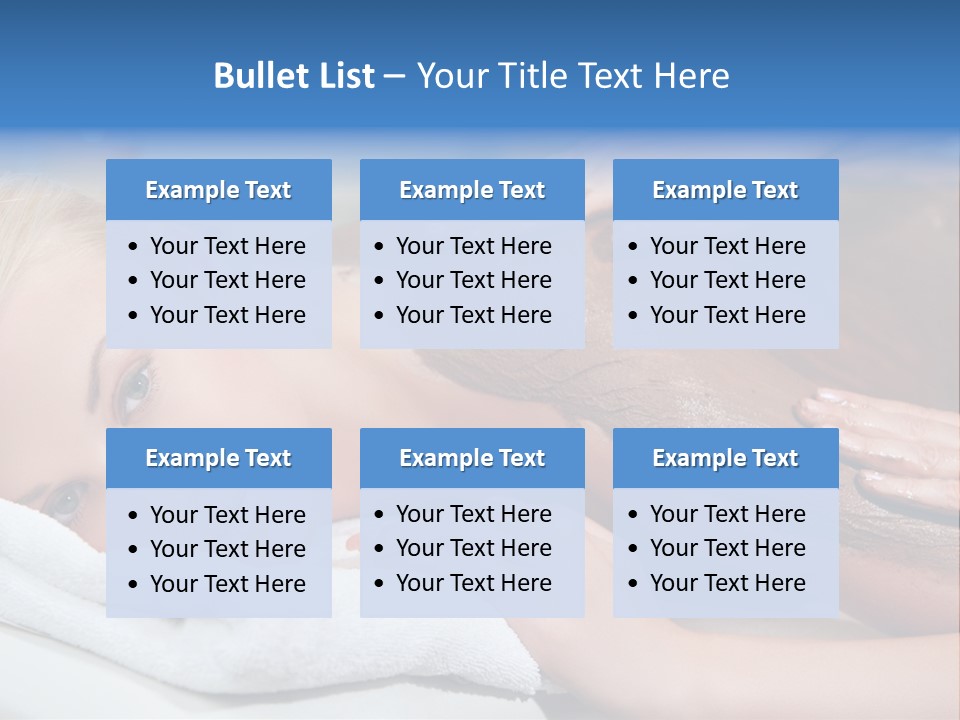 Woman Getting Happy PowerPoint Template