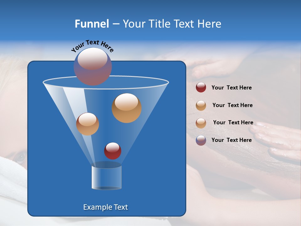 Woman Getting Happy PowerPoint Template