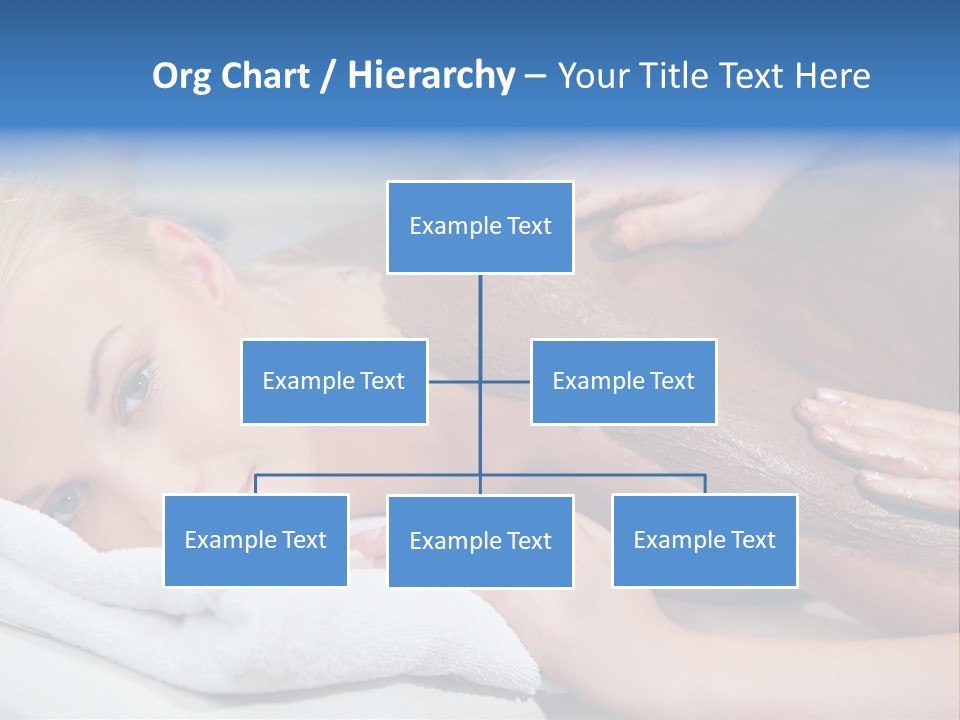 Woman Getting Happy PowerPoint Template