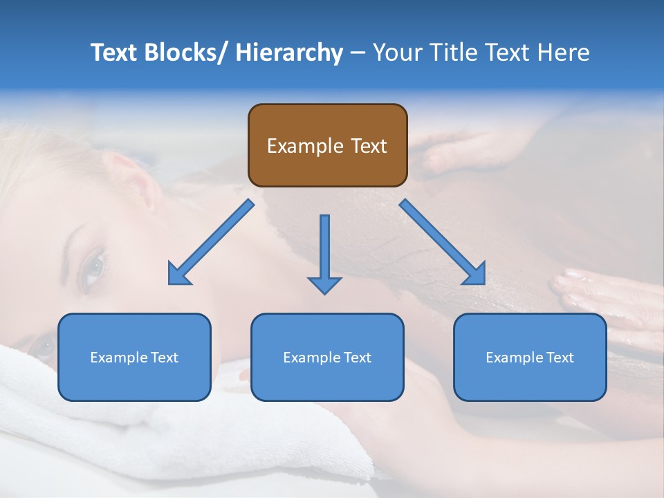 Woman Getting Happy PowerPoint Template