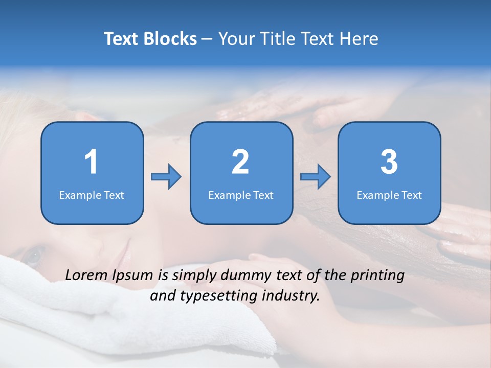 Woman Getting Happy PowerPoint Template