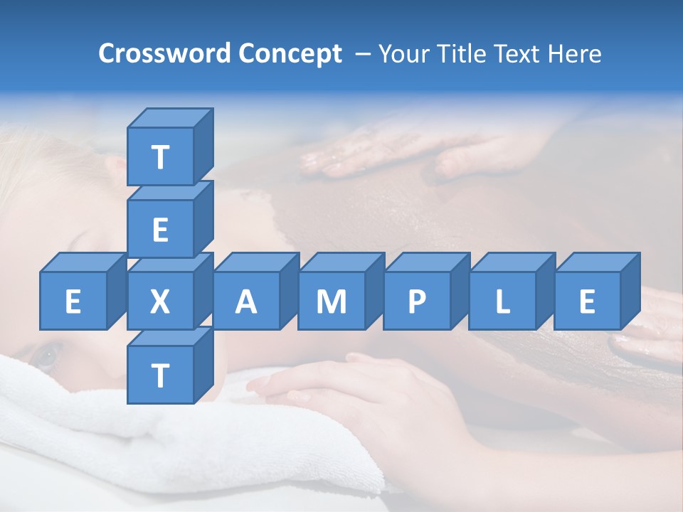 Woman Getting Happy PowerPoint Template