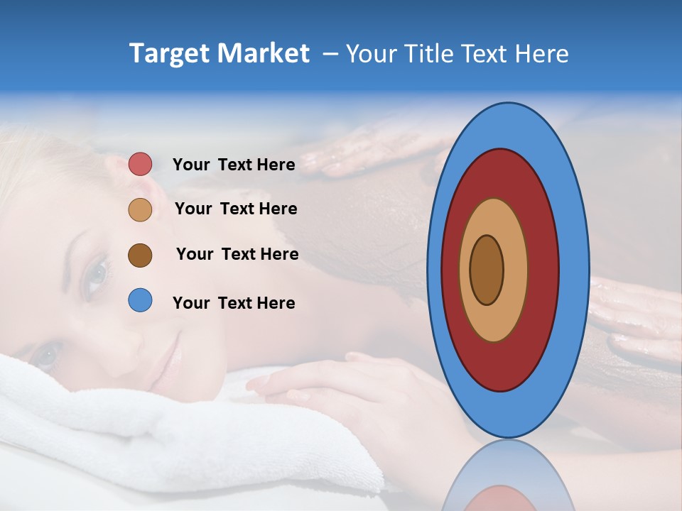 Woman Getting Happy PowerPoint Template