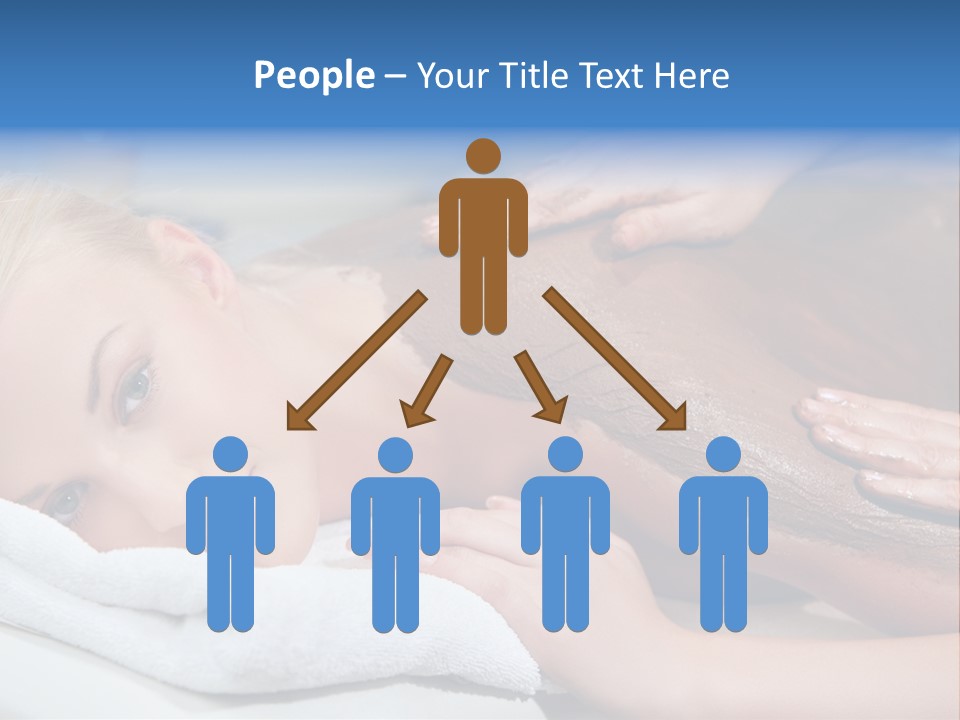 Woman Getting Happy PowerPoint Template