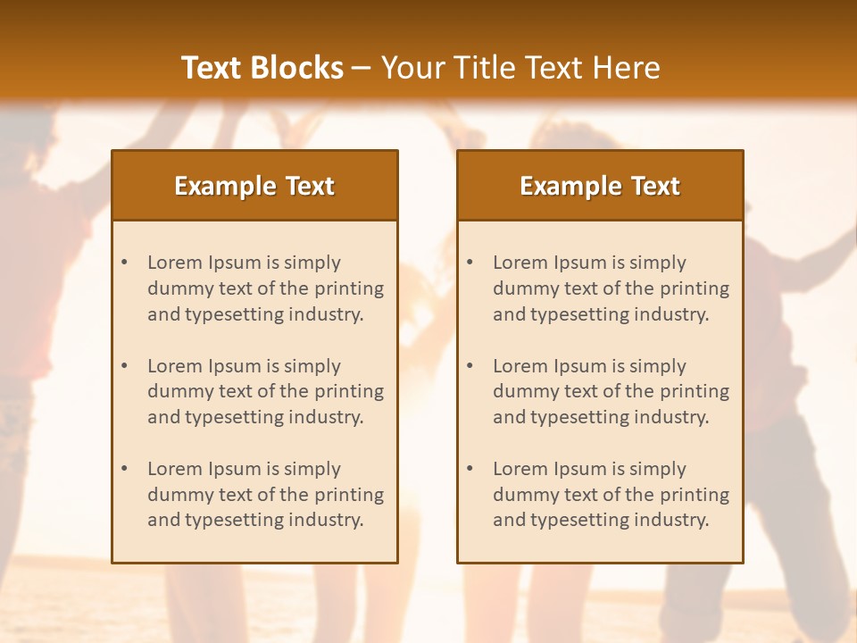 Summer Carefree Young PowerPoint Template