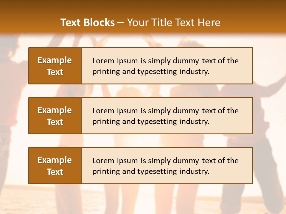 Summer Carefree Young PowerPoint Template