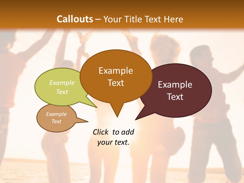 Summer Carefree Young PowerPoint Template