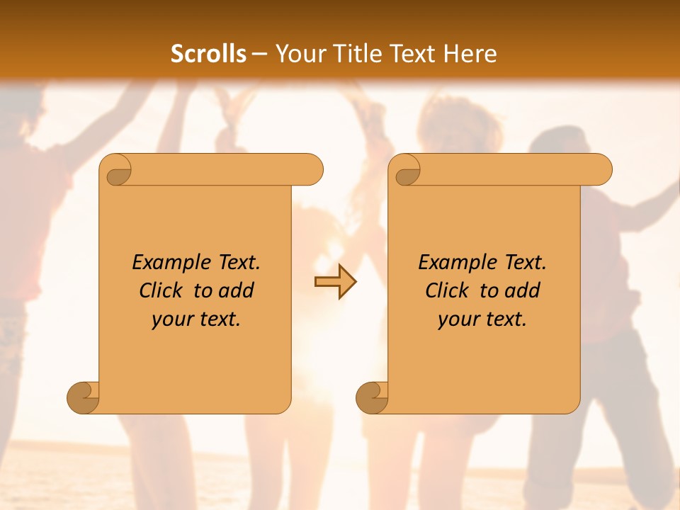 Summer Carefree Young PowerPoint Template