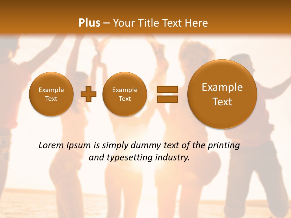 Summer Carefree Young PowerPoint Template