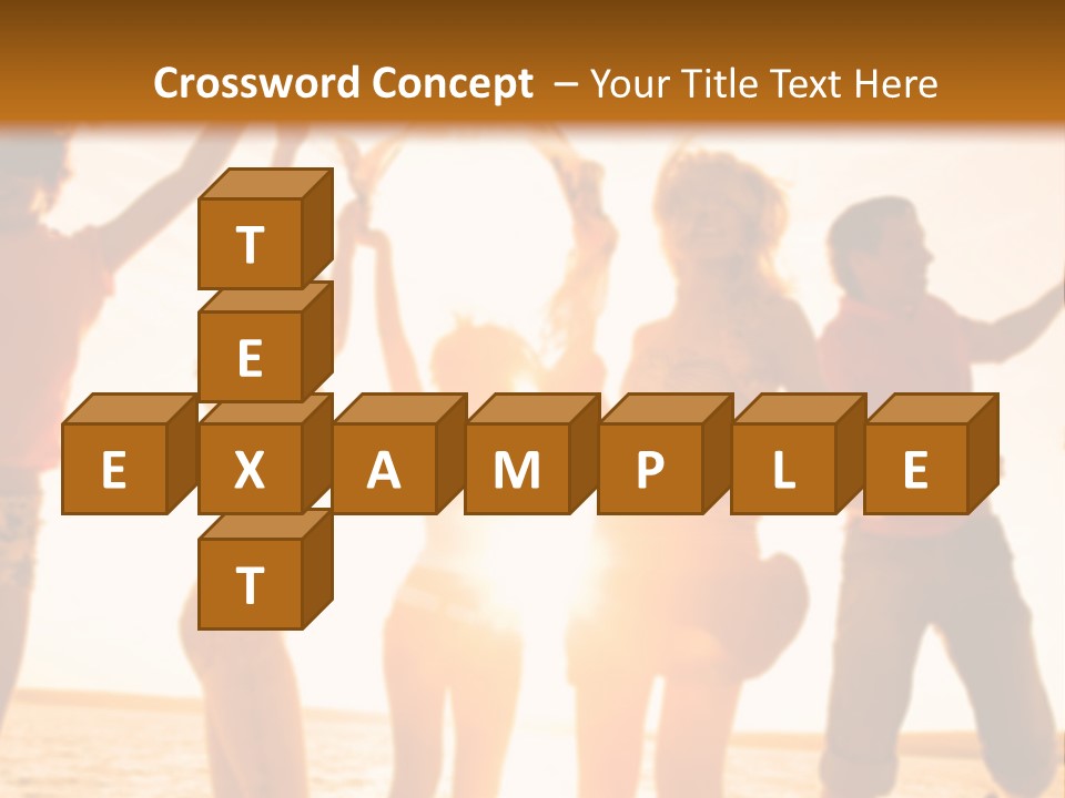 Summer Carefree Young PowerPoint Template