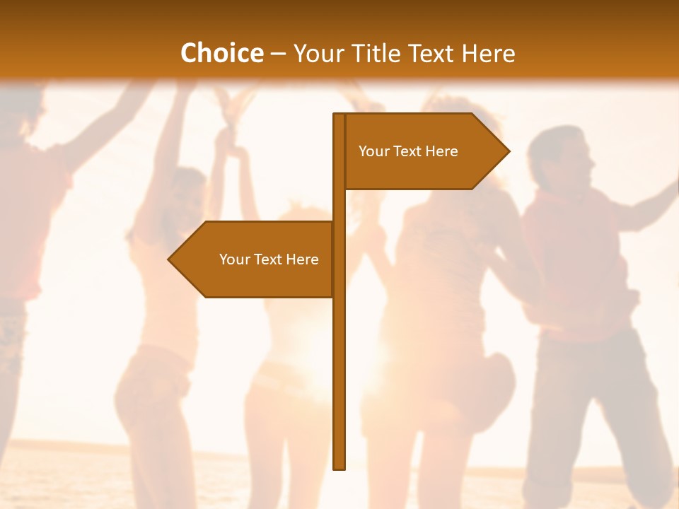 Summer Carefree Young PowerPoint Template