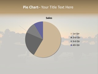 Safari Sunset Reflection PowerPoint Template