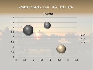 Safari Sunset Reflection PowerPoint Template