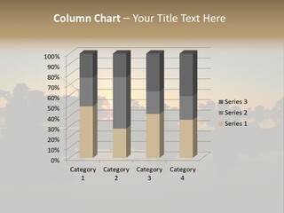 Safari Sunset Reflection PowerPoint Template