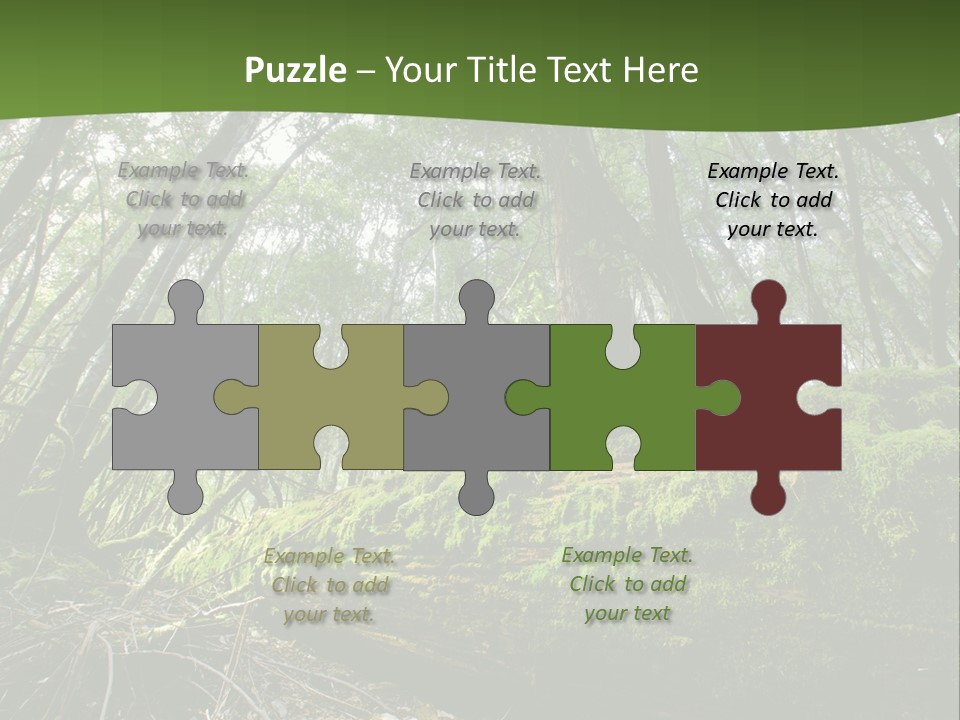 Sun Portrait Sunset PowerPoint Template