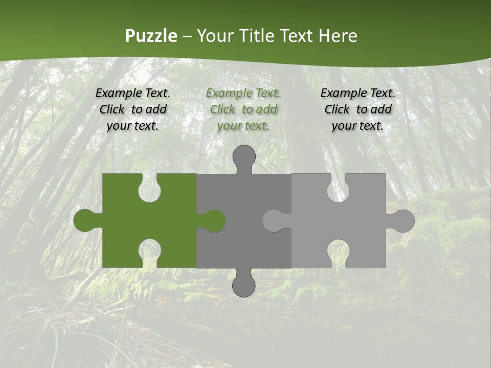 Sun Portrait Sunset PowerPoint Template