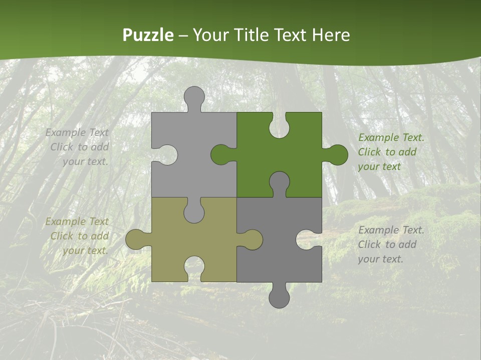 Sun Portrait Sunset PowerPoint Template