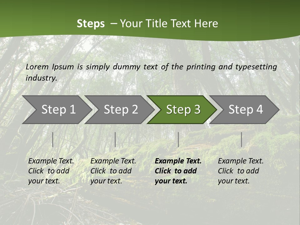 Sun Portrait Sunset PowerPoint Template
